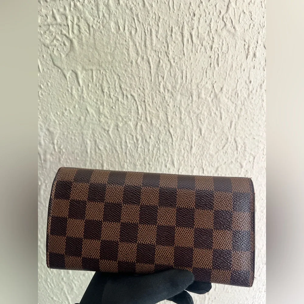 Louis Vuitton Emilie Damier Ebene Wallet